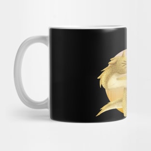 Kawaii Double Head Dragon - With Background Mug